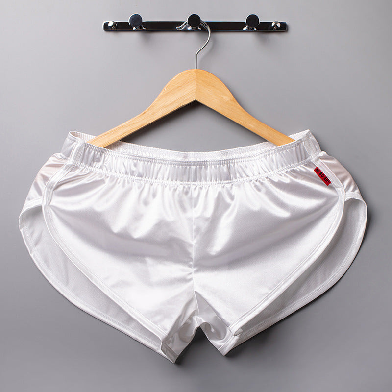Men's Plus Size Sports Silky Underwear Pajama Pants