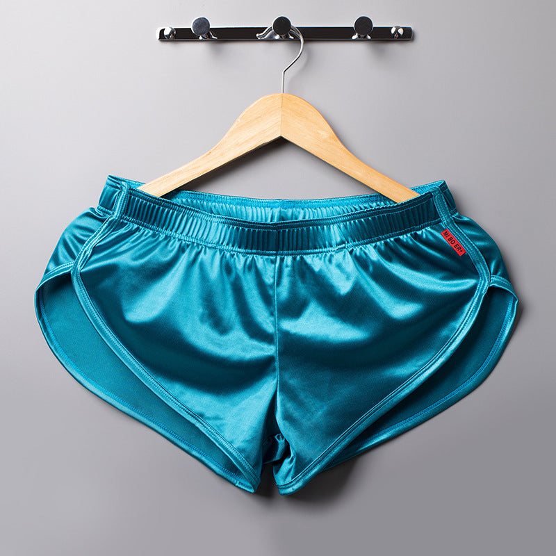 Men's Plus Size Sports Silky Underwear Pajama Pants
