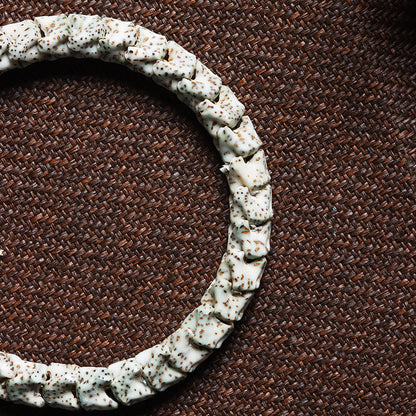 Bracelet sculpté en os de serpent de Bodhi Xingyue de l'écologie originale de Hainan