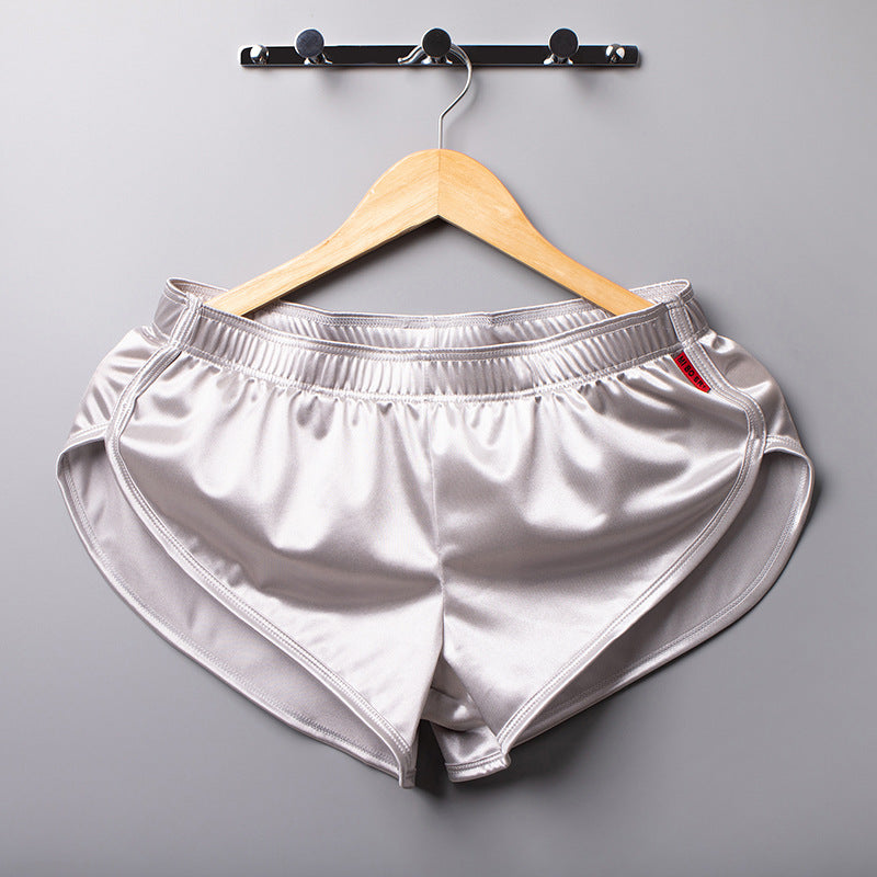 Men's Plus Size Sports Silky Underwear Pajama Pants
