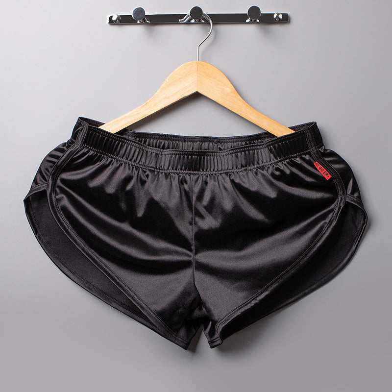 Men's Plus Size Sports Silky Underwear Pajama Pants